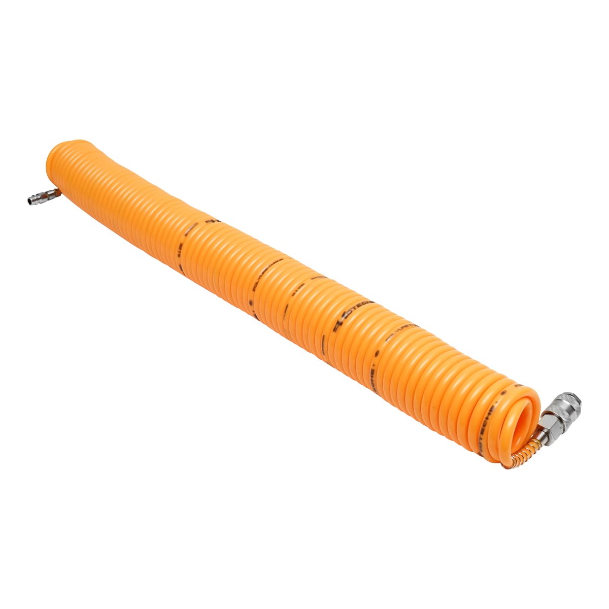 Furtun compresor 15 metri spiralat cu cuple rapide universale Hoteche